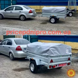 Причіп гарячого цинкування 200х130х40