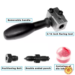 Інструмент для розвальцьовування гальмівних трубок 3/16”