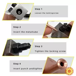 Інструмент для розвальцьовування гальмівних трубок 3/16”