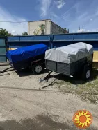 Прицепы по опту с Завода. Тент и брызговики в комплекте