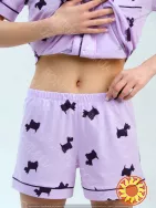 Жіноча лавандова піжама "Lavender Puppies" (12062) (арт. 1694)