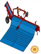 МАШИНА ДЛЯ УБОРКИ ВИШНИ И СЛИВ