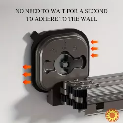 Телескопічна металева сушарка для одягу.