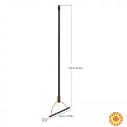 Потужний кущоріз з двостороннім лезом.