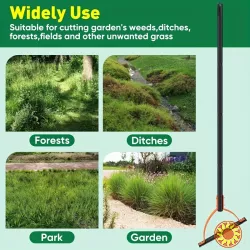 Потужний кущоріз з двостороннім лезом.