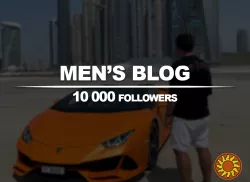 Мужской блог, Инстаграм аккаунт