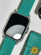 Новий смарт годинник. Має якісний екран, динамік та мікрофон.