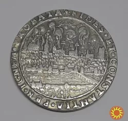 Талер 1629 р. "Торунь в облозі". Копія.