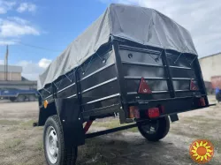 Новий автомобільний причіп 200х130х50 "Дніпро"