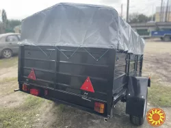 Новий автомобільний причіп 200х130х50 "Дніпро"
