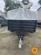 Новий автомобільний причіп 200х130х50 "Дніпро"