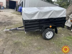 Новий автомобільний причіп 200х130х50 "Дніпро"