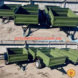 Новий причіп 150х130х35 від заводу "ДніпрО"