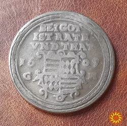 Талер 1609 року. Мансфельд. Копія