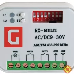 Приймач універсальний зовнішній 2-канальний Gant RX Multi