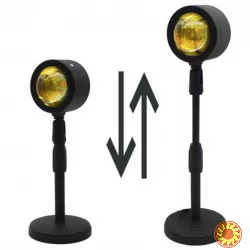 Лампа Атмосферна Проекційний Світильник Atmosphere Sunset Lamp ефект веселки, Лампа ефект сонця