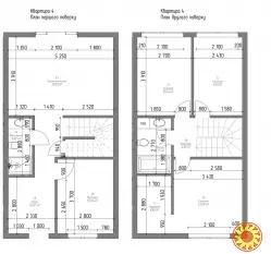 Таунхаус за 88 тис$ на Петропавлівській Борщагівці