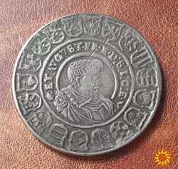 Талер 1613 року. Саксонія. Копія.