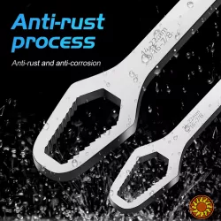 Універсальний самозатягуючий гайковий ключ TORX 8-22 мм