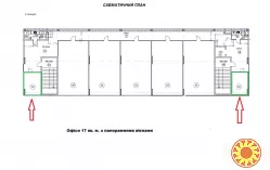 Офісне приміщення 17 кв. м. видове у сучасному офісно-складському комплексі