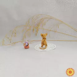 Iграшки мишка, мініатюра, подарунок для колекціонера