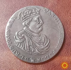 Талер 1685 року. Ян III Собеський, Гданськ. Копія.