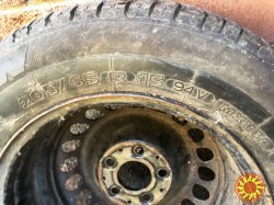 205/65R15 Michelin Energy MXV3A + диск Mercedes R15 7x15 5х112 ET37