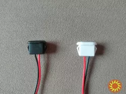 Разъём Type-C с фиксаторами (защёлками) белый, черный