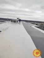 Ремонт, устройство плоской кровли, ПВХ мембраной