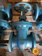 Засувка клинова лита з висувним шпинделем Ду 150 Ру 16