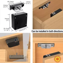 Інтелектуальний замок з IC-картою та APP.