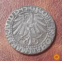 Польща. Грош 1545 року Копія.