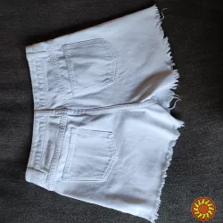 Шорты джинсовые белые