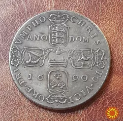 Ірландія 1 крона, 1690 року Копія.