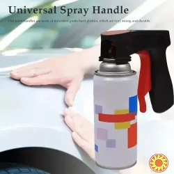 Ручка з фіксатором для аерозольних балончиків –