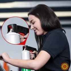 Ручка з фіксатором для аерозольних балончиків –
