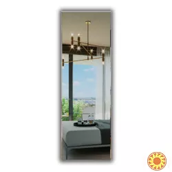 Дзеркало прямокутне з фацетом 10мм, 1800х600 мм