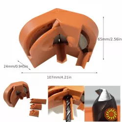 Електрична точилка для свердел 2-16 мм
