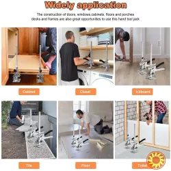 Ручний підйомник для встановлення дверей, вікон та шаф.