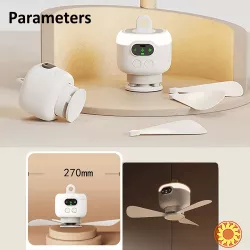 Портативний стельовий вентилятор 8000 мАг