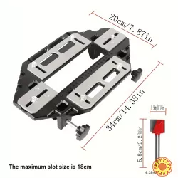 Точний деревообробний пристрій  шарнірний затискач.