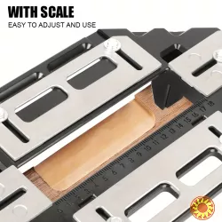 Точний деревообробний пристрій  шарнірний затискач.