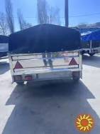 Новий причіп легковий 200х130х40 від виробника "Дніпро"-з нержавіючої сталі