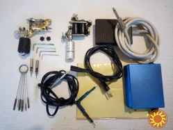 Роторная и индукционная тату машинки