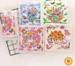 Рушники та пледи в асортименті