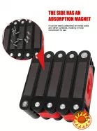 Магнітна лінійка рівнемір складна.