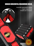 Магнітна лінійка рівнемір складна.