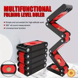 Магнітна лінійка рівнемір складна.