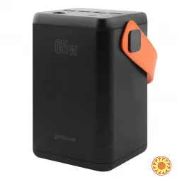 Потужний павербанк Proove Powerbox 60000mAh 65W Black