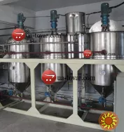 Оборудование для рафинации и дезодорации растительного масла
